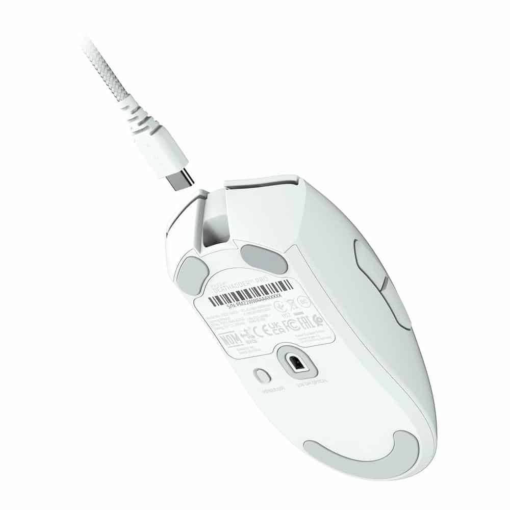 (image for) Razer DeathAdder V3 Pro White Optical Wireless Gaming Mouse